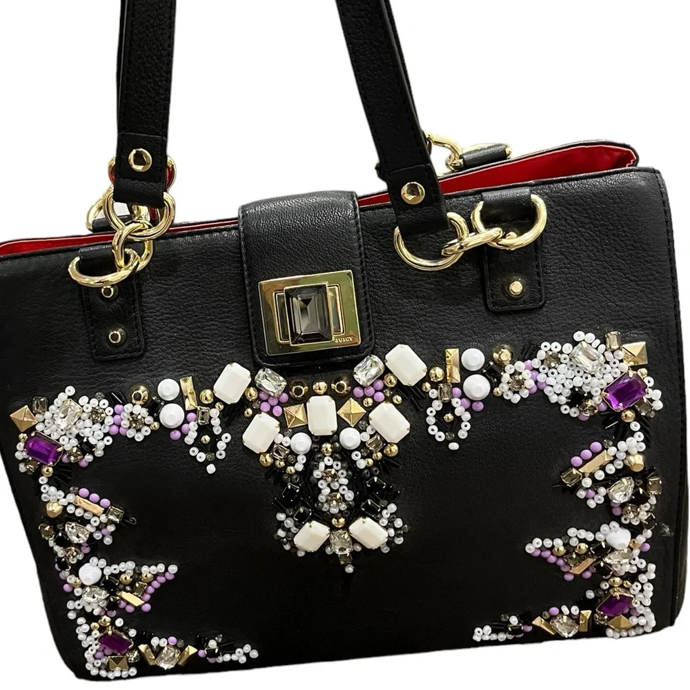 JUICY COUTURE embellished bag. Stunning in person! - Picture 2 of 6